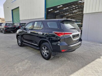 2025 Toyota Fortuner 2.4 Litres 4-Cylinder Petrol Engine Black Tan SUV Automatic