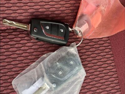 2026 Toyota Hilux 2.4-liter 4 Cylinders Turbocharged Diesel White Red Pickup Truck