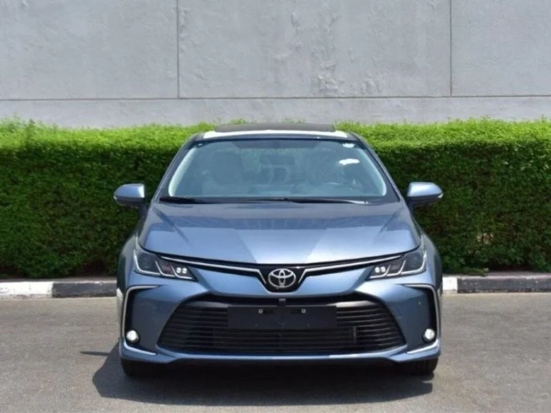 2024 TOYOTA COROLLA 2.0 Litres 4 Cylinder Petrol Engine Blue Grey Sedan Top Option
