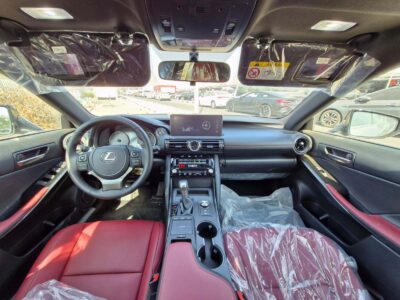 2025 Lexus IS 300 Prime 2.0-liter turbocharged Inline 4-cylinder Petrol Engine Silver Red Sedan