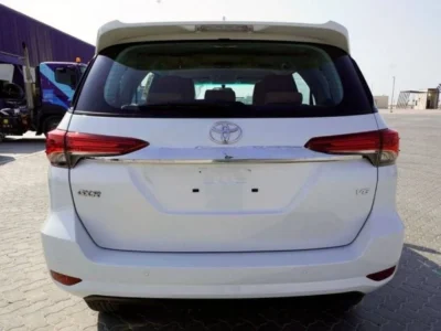 2024 Toyota Fortuner 4.0 Litres 6 Cylinders Petrol Engine White Beige SUV Automatic