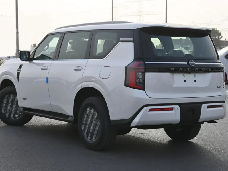 2026 Nissan Patrol 3.5-liter twin-turbo V6 Petrol Engine White Black SUV Automatic GCC