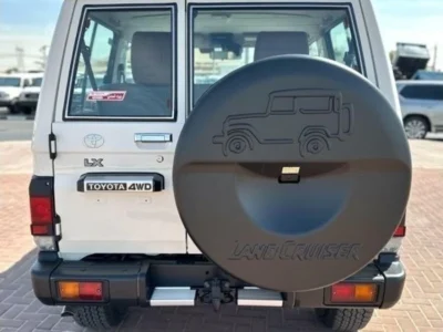 2024 Toyota Land Cruiser 70 Hardtop 3-Door 2.8L 4 Cylinders Diesel Engine White Brown SUV