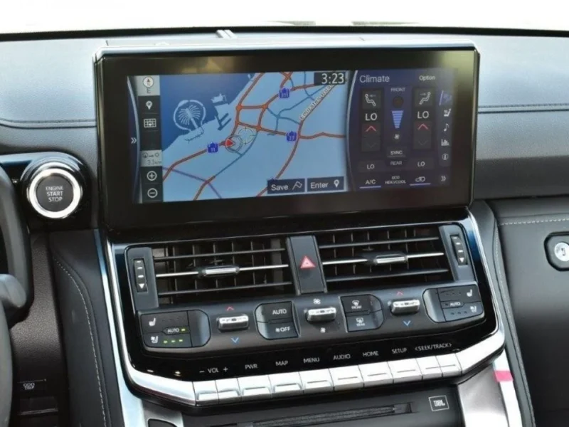 2022 Toyota Land Cruiser VXR 3.5L Twin-Turbo V6 Petrol Engine Black Red SUV GCC Specs