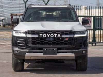 2024 Toyota Land Cruiser GR Sport 3.3-liter V6 Twin-Turbo Diesel Engine Black Red SUV GCC