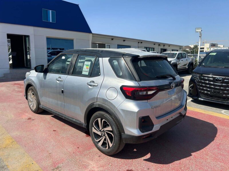 2025 Toyota Raize G Turbo 1.0 Litre Inline-3 Turbocharged Petrol Silver Black SUV GCC