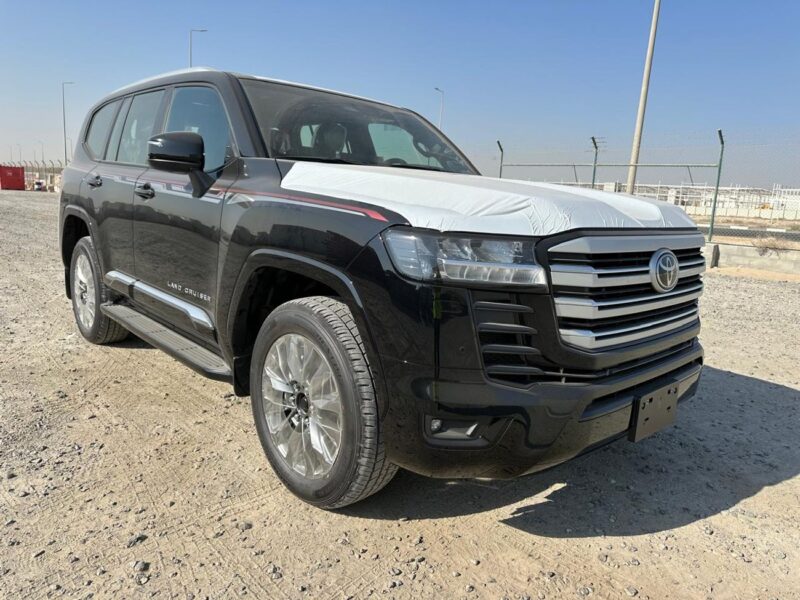 2026 Toyota Land Cruiser GXR 3.5L Twin-Turbo V6 Petrol Engine Black SUV Automatic GCC