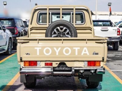 2025 Toyota Land Cruiser Pick Up LC79 4.0L V6 Petrol Engine Beige Brown Pickup Automatic