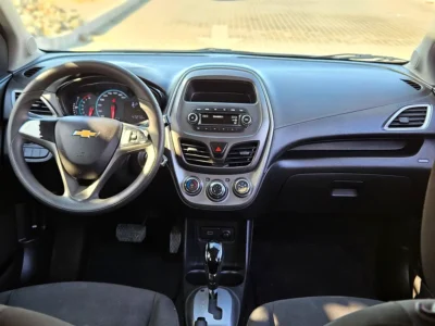 2020 Chevrolet Spark LT 4 Cylinder Petrol Engine Silver Black Hatchback GCC Specs