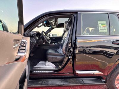 2025 Toyota Land Cruiser 300 VX 4.0-liter V6, 24-valve, DOHC with Dual VVT-i Black SUV