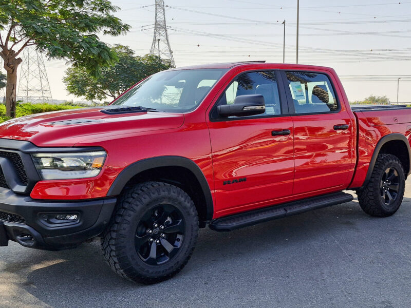 2024 RAM 1500 Rebel GT 5.7L HEMI V8 Petrol Engine Red Black Pickup Truck Automatic