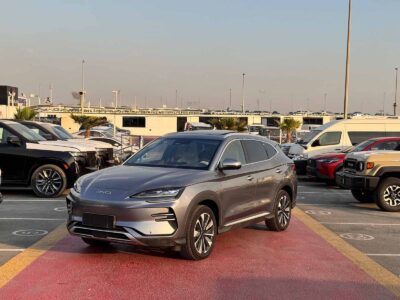 2025 BYD Song Plus Electric Vehicle 605km Flagship Version Grey White SUV Automatic