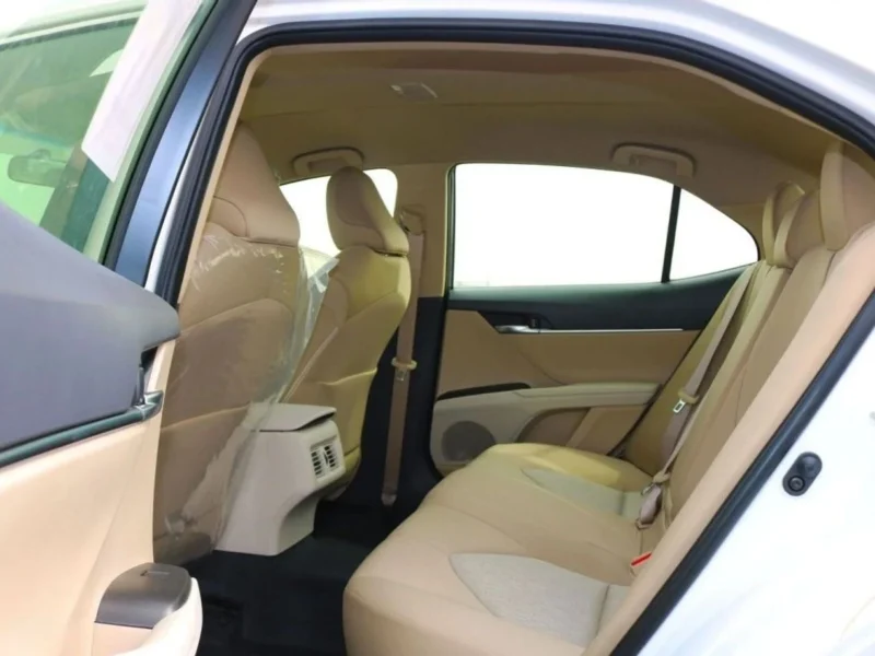 2024 Toyota Camry LE 2.5 Litres 4-Cylinder Petrol Engine White Beige Sedan Automatic