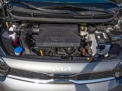 2023 Kia Picanto 1.2L Inline 4 Cylinder Petrol Engine Silver Black Hatchback Automatic