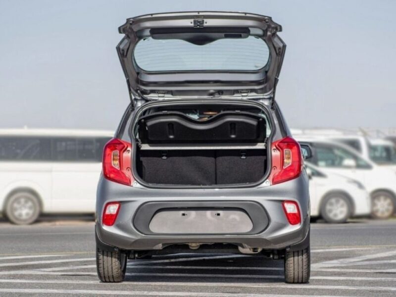 2023 Kia Picanto 1.2L Inline 4 Cylinder Petrol Engine Silver Black Hatchback Automatic