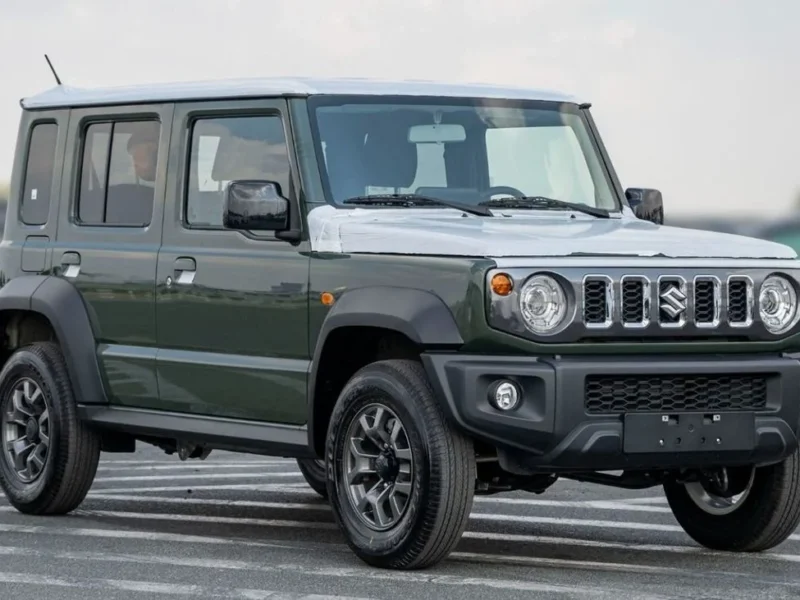 2024 Suzuki Jimny GLX 1.5L Inline-4 Cylinder petrol Engine Green Grey SUV Automatic