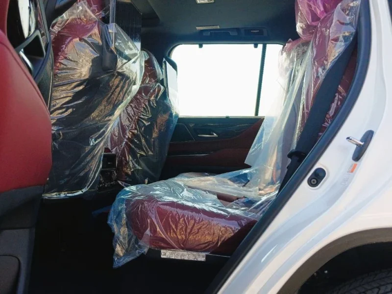 2025 Lexus LX 700h Signature 3.5L Twin-Turbo V6 Hybrid Engine White Red SUV GCC Specs