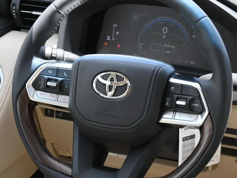 2025 Toyota Land Cruiser GXR 3.5L Twin-Turbo V6 Engine Grey Beige SUV FULL WITH KIT