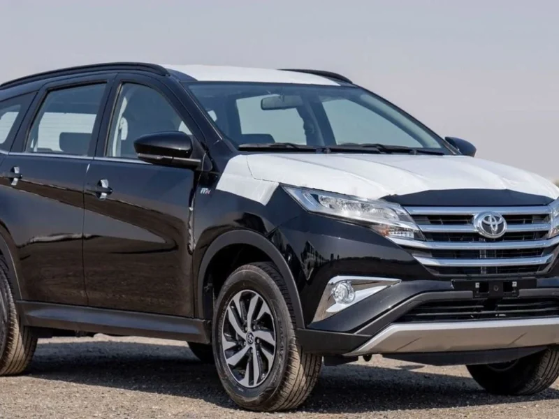 2024 Toyota Rush 1.5 Liters Inline-4 Cylinders Petrol Engine Black SUV Automatic