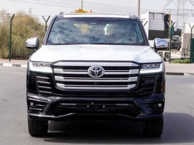 2025 Toyota Land Cruiser VXR 3.3L Twin-Turbo V6 Diesel Engine Black Red SUV GCC Specs