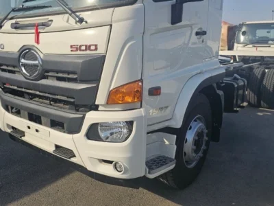 2024 Hino 500 GH1927 13.5 Ton 7.7L 6-cylinder Turbocharged Diesel Engine White Grey Truck