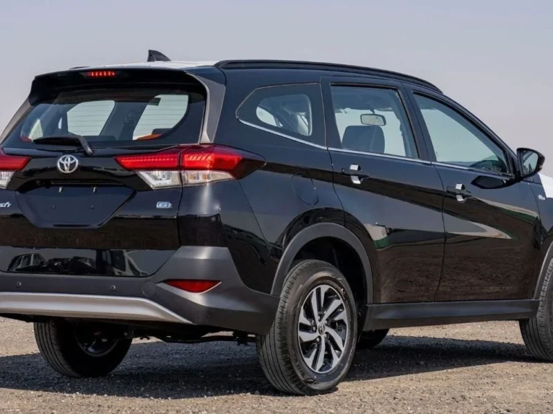 2024 Toyota Rush 1.5 Liters Inline-4 Cylinders Petrol Engine Black SUV Automatic