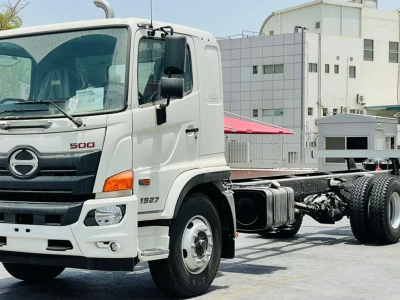 2024 Hino 500 GH1927 13.5 Ton 7.7L 6-cylinder Turbocharged Diesel Engine White Grey Truck