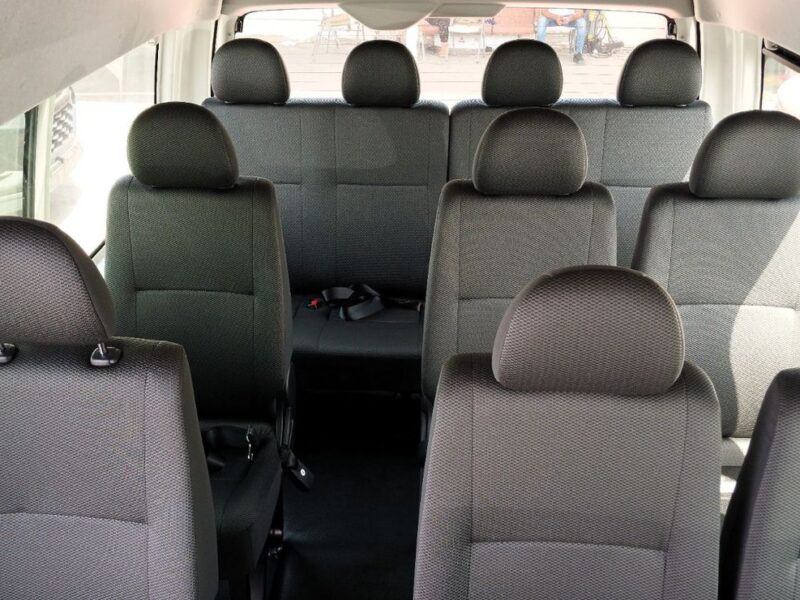 2025 Toyota Hiace High roof 2.5L Diesel MT 16-Seat 4-Cylinder Turbo White Black Van