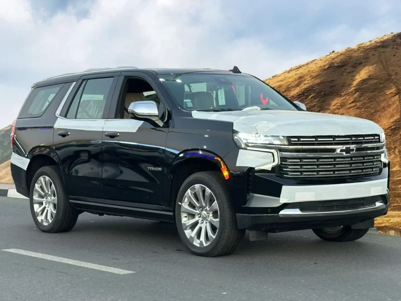 2024 Chevrolet Tahoe Premier 6.2 Litres EcoTec3 V8 Petrol Engine Black Tan SUV GCC Specs