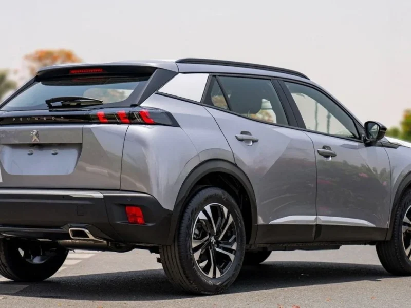 2023 Peugeot 2008 Allure 1.2L Turbocharged 3-cylinder Petrol Silver Black SUV Automatic