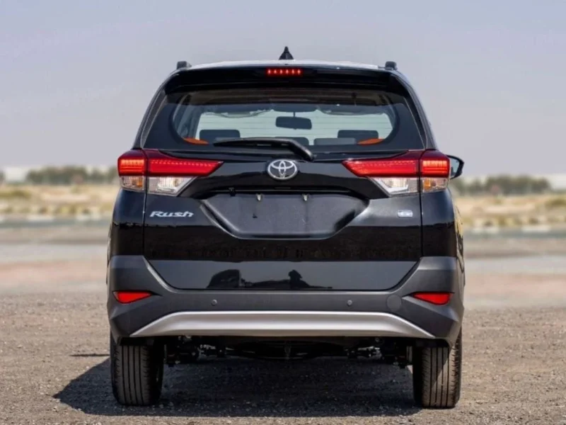 2024 Toyota Rush 1.5 Liters Inline-4 Cylinders Petrol Engine Black SUV Automatic