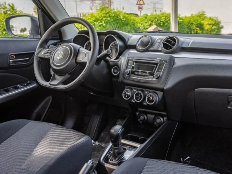 2024 Suzuki Swift GLX 1.2L 4 Cylinders Petrol Engine Automatic Grey Black Hatchback