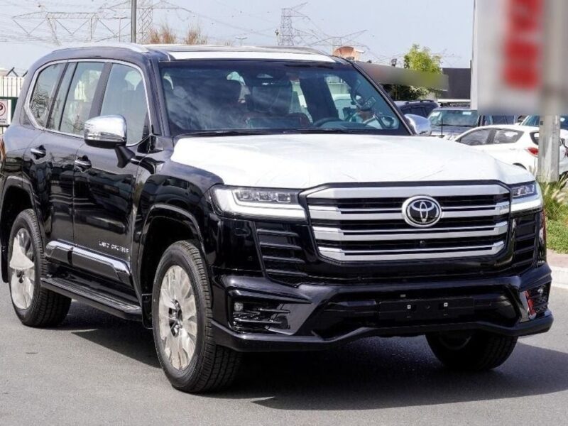 2025 Toyota Land Cruiser VXR 3.3L Twin-Turbo V6 Diesel Engine Black Red SUV GCC Specs