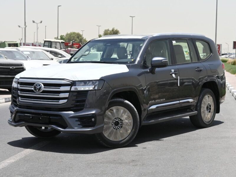 2025 Toyota Land Cruiser GXR 3.5L Twin-Turbo V6 Engine Grey Beige SUV FULL WITH KIT