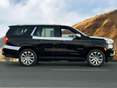 2024 Chevrolet Tahoe Premier 6.2 Litres EcoTec3 V8 Petrol Engine Black Tan SUV GCC Specs