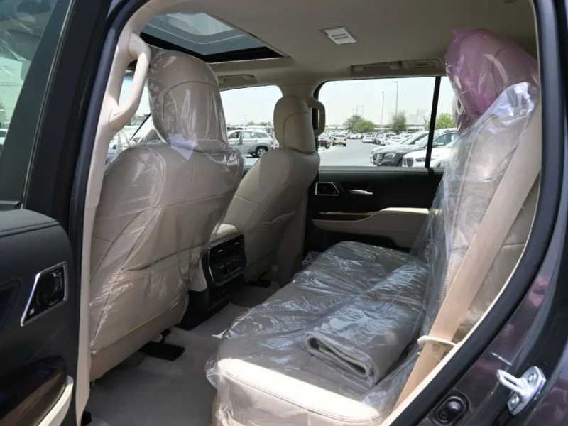 2025 Toyota Land Cruiser GXR 3.5L Twin-Turbo V6 Engine Grey Beige SUV FULL WITH KIT