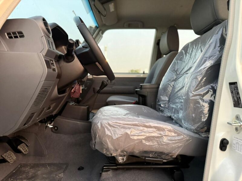 2025 Toyota Land Cruiser 70 Standard 4.0L V6 Petrol Engine White Grey SUV Manual GCC