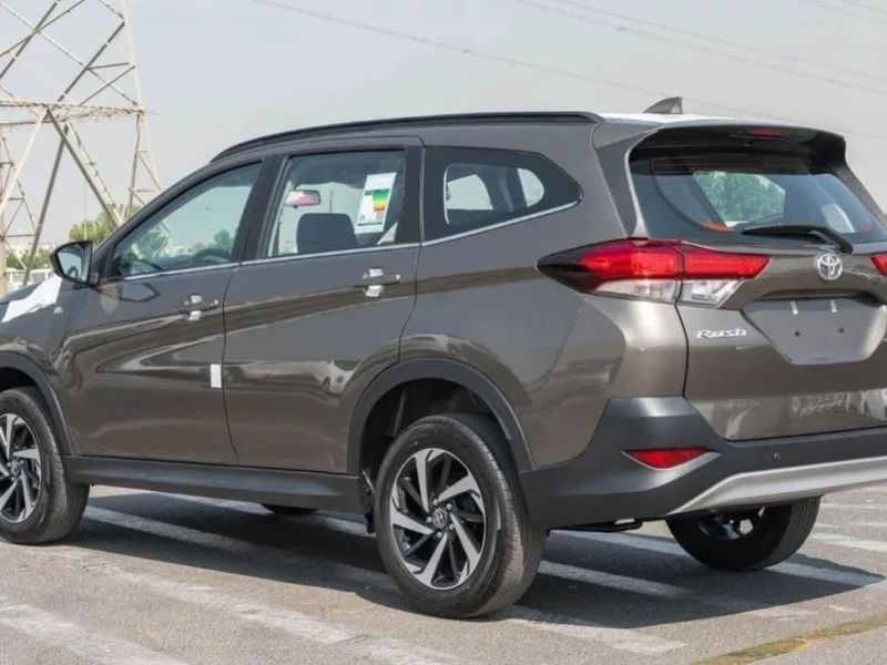 2023 Toyota Rush 1.5 Liters Inline-4 Cylinders Petrol Engine Bronze Black SUV Automatic