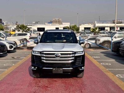 2025 Toyota Land Cruiser 300 VX 4.0-liter V6, 24-valve, DOHC with Dual VVT-i Black SUV