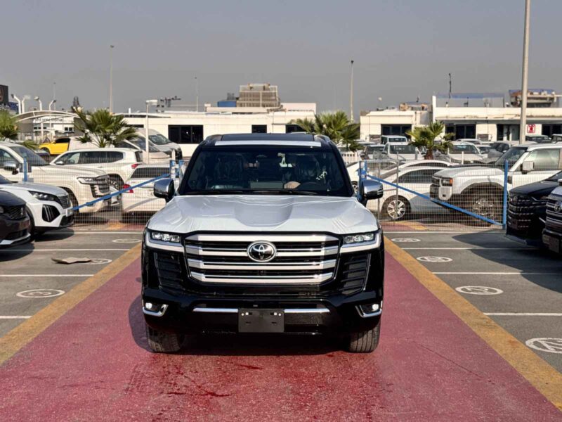 2025 Toyota Land Cruiser 300 VX 4.0-liter V6, 24-valve, DOHC with Dual VVT-i Black SUV