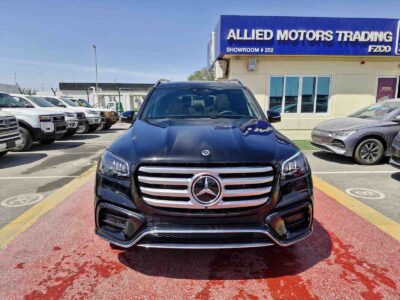 2025 Mercedes-Benz GLS 450 4MATIC 3.0L turbocharged 6 Cylinder Engine Black Tan SUV
