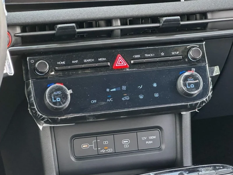 2025 Hyundai Tucson Hybrid N Line 1.6L Smartstream GDI 4-Cylinder Turbo White Beige SUV