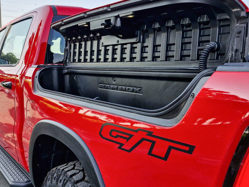 2024 RAM 1500 Rebel GT 5.7L HEMI V8 Petrol Engine Red Black Pickup Truck Automatic