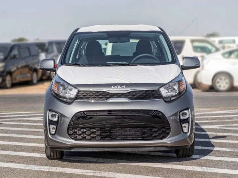 2023 Kia Picanto 1.2L Inline 4 Cylinder Petrol Engine Silver Black Hatchback Automatic