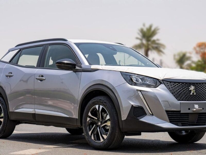 2023 Peugeot 2008 Allure 1.2L Turbocharged 3-cylinder Petrol Silver Black SUV Automatic