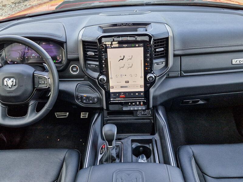 2024 RAM 1500 Rebel GT 5.7L HEMI V8 Petrol Engine Red Black Pickup Truck Automatic