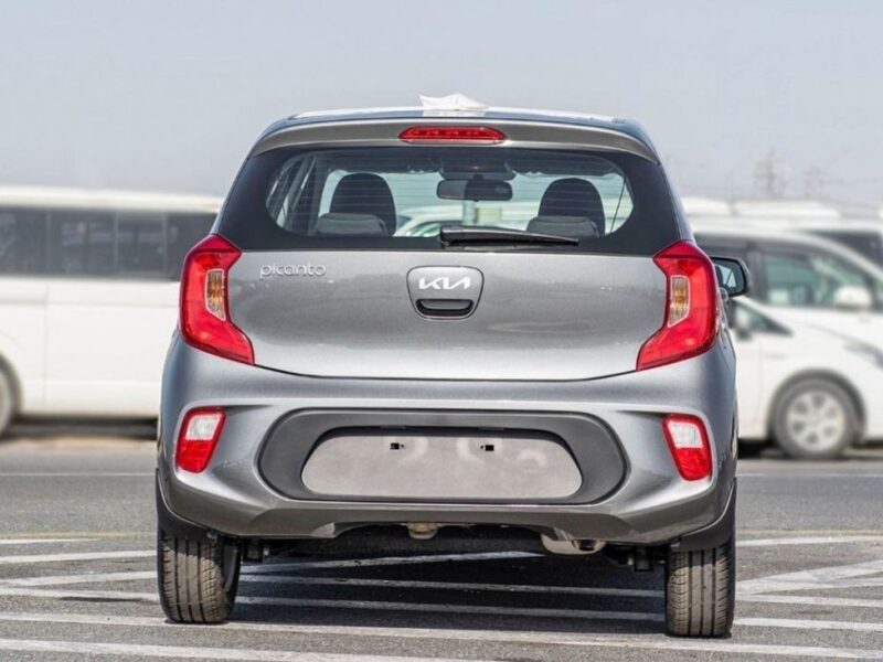 2023 Kia Picanto 1.2L Inline 4 Cylinder Petrol Engine Silver Black Hatchback Automatic