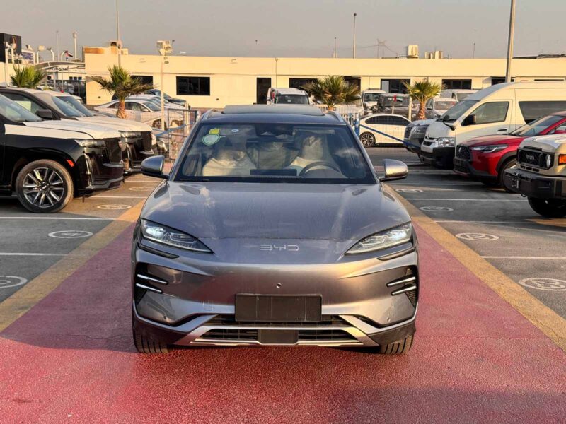 2025 BYD Song Plus Electric Vehicle 605km Flagship Version Grey White SUV Automatic