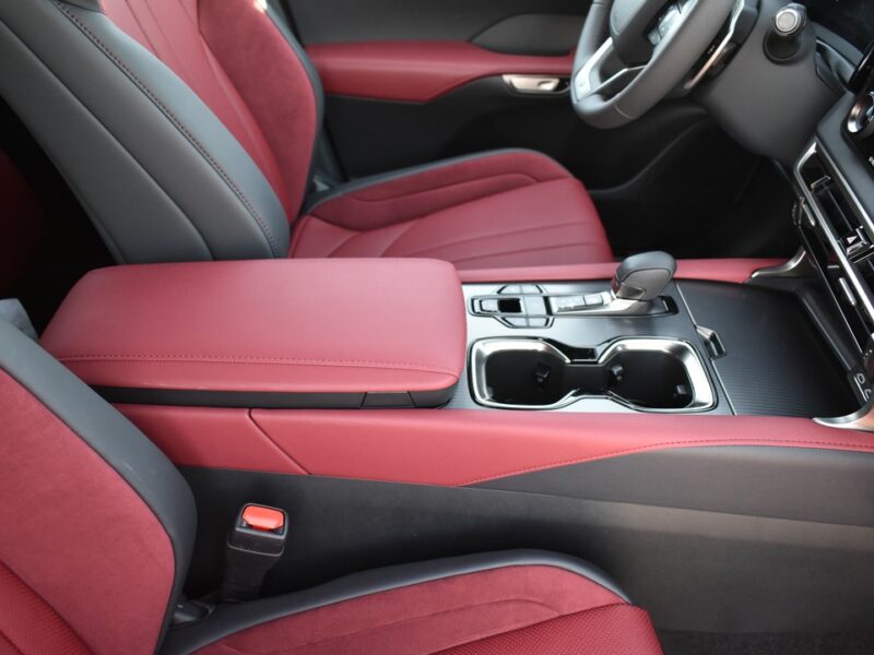 2025 Lexus RX 350 F-Sport 2.4L Turbocharged 4 Cylinders Petrol Engine White Red SUV