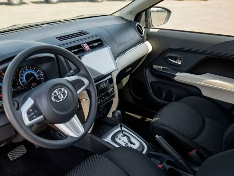 2024 Toyota Rush 1.5 Liters Inline-4 Cylinders Petrol Engine Black SUV Automatic